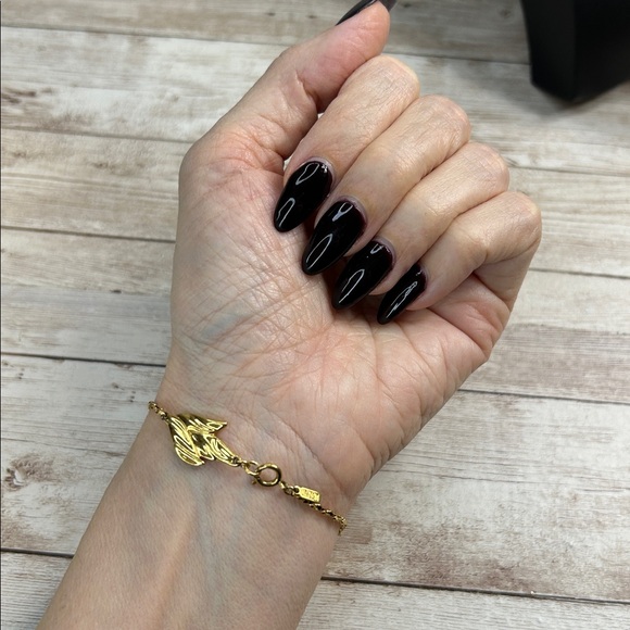 Monet Gold Leaf Bracelet - Picture 3 of 6